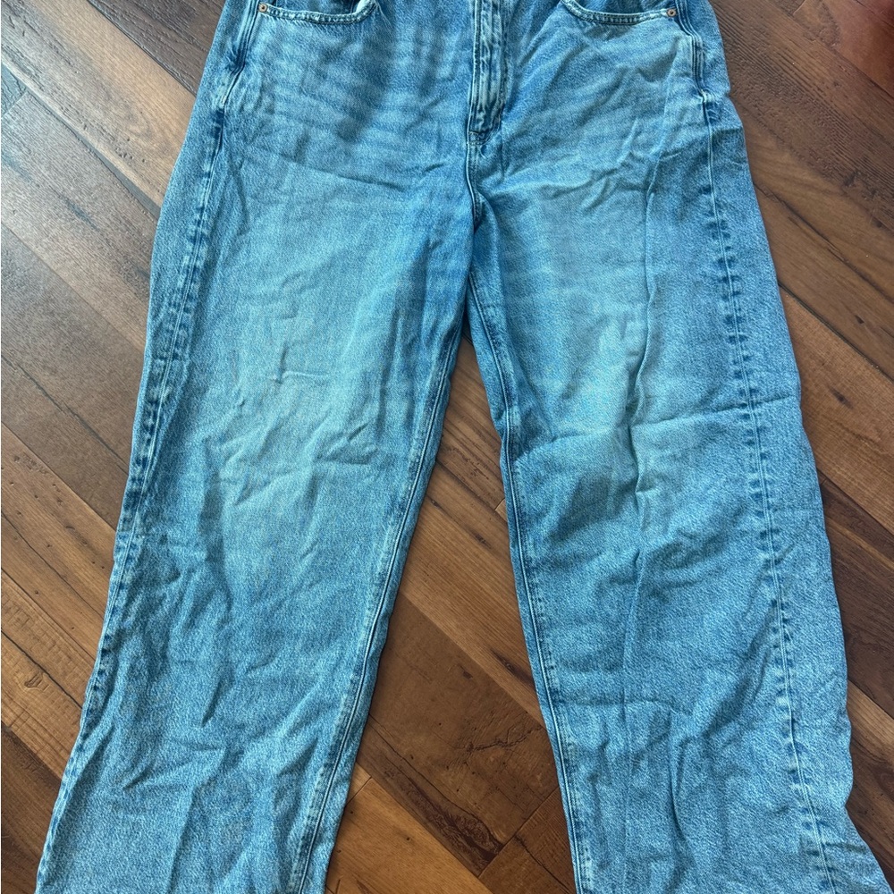American Eagle Blue Relaxed Fit Jeans